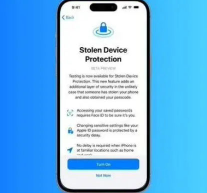 革吉苹果授权维修店分享被盗设备保护功能开启方法 