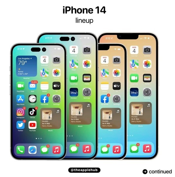 革吉苹果14维修分享iPhone 14全家福 