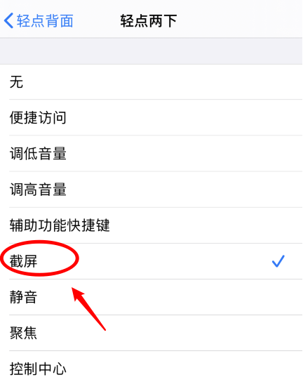 革吉苹果手机维修分享iPhone12如何启用双击截屏 