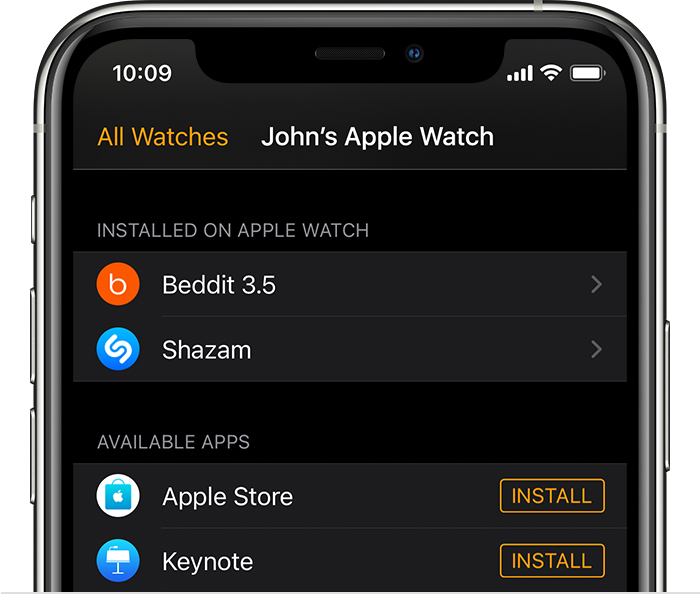 革吉苹果手机维修分享如何在 Apple Watch 上下载应用 